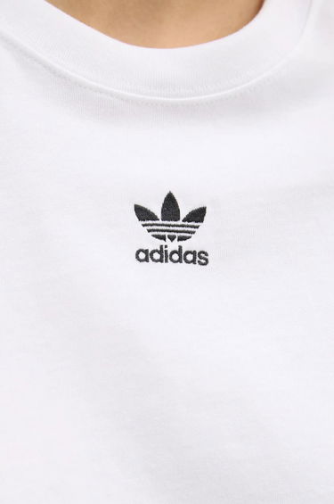 Tričko adidas Originals Originals Essential Cropped T-Shirt Biela | JJ3385, 4