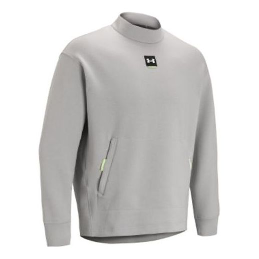 Sveter Under Armour Summit Knit Mock Fleece Top Šedá | 1373799-592, 0