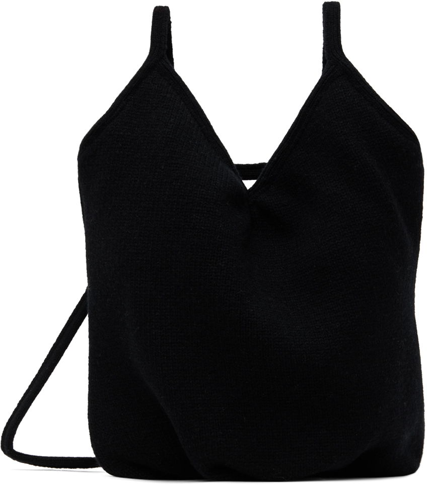 Taška cez rameno We11done We11done Mini Touch Knit Shoulder Bag Čierna | WD-AB3-23-481-U-BK, 0