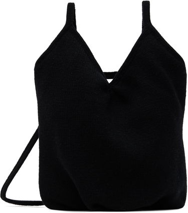 Taška cez rameno We11done We11done Mini Touch Knit Shoulder Bag Čierna | WD-AB3-23-481-U-BK, 0