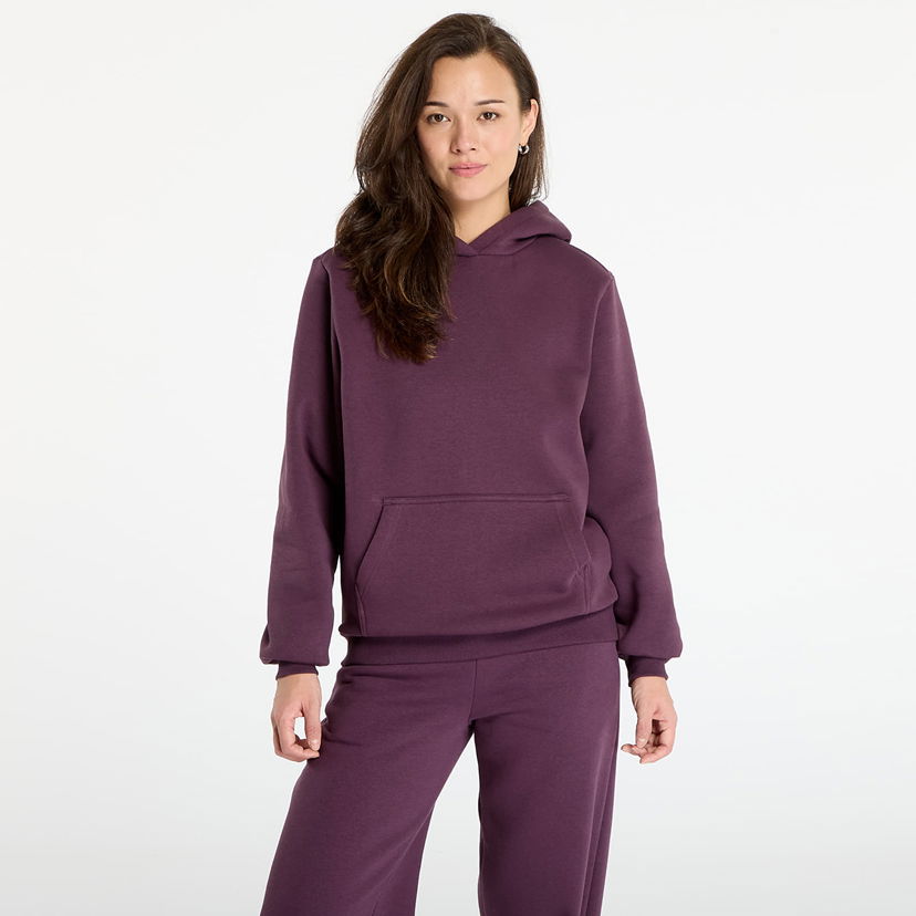 Mikina Urban Classics Fluffy Hoody Fialová | TB7105-18329