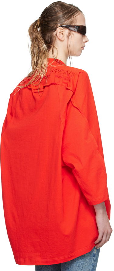 Tričko Jean Paul Gaultier Shayne Oliver Edition Oversized T-Shirt Červená | 24/27-U-TS068B-J063-30, 2