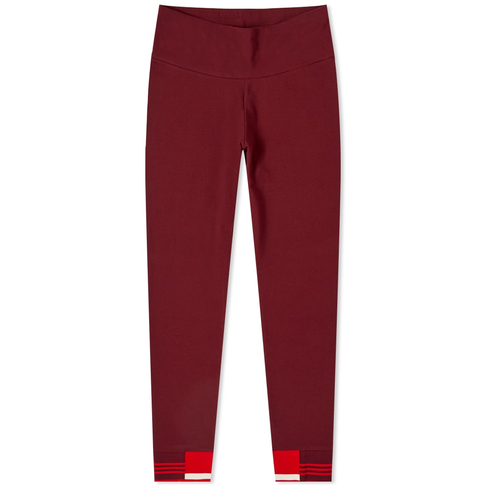 Nohavice adidas Originals 7/8 Rib Tight Červená | IC5234, 0