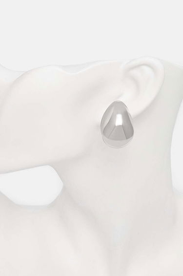 Náušnice Coperni Silver Hoop Earrings Metalická | COPBI04725, 2