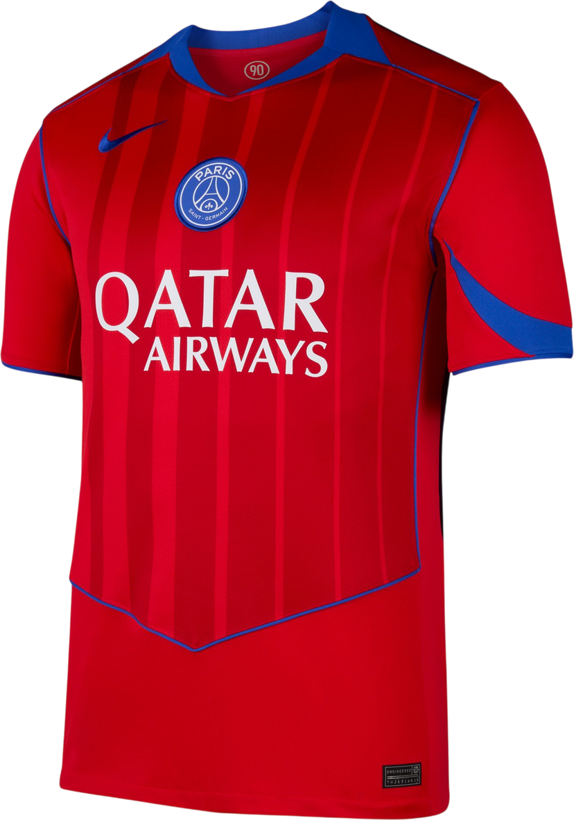 Dres Nike Paris Saint-Germain Stadium Third Jersey 2025/26 Červená | hj4606-680