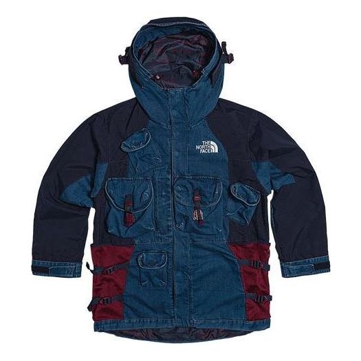 Parka The North Face Exploration Utility Denim Jacket Modrá | NF0A7W96-DF7, 0