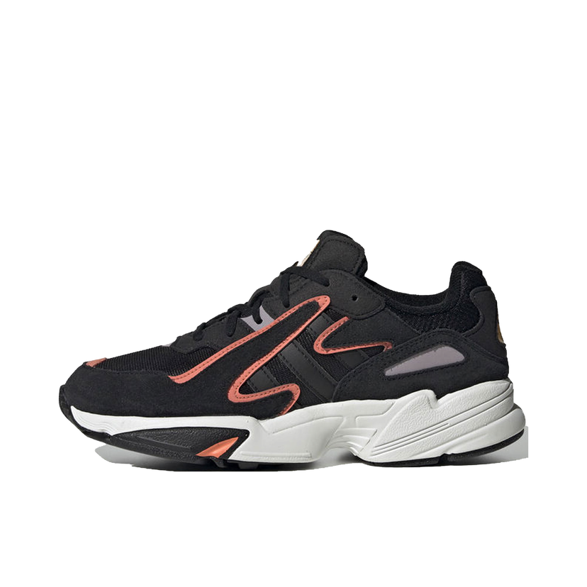 Tenisky a topánky adidas Originals Yung-96 Chasm Core Black Semi Coral (Youth) Čierna | EE7544