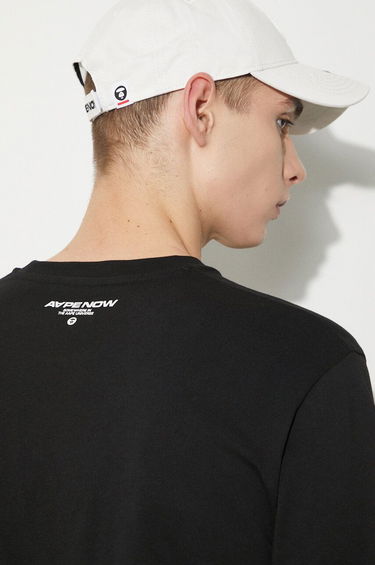 Tričko AAPE by A Bathing Ape AAPE Tee T-Shirt Čierna | AAPTEM1413XXM, 5
