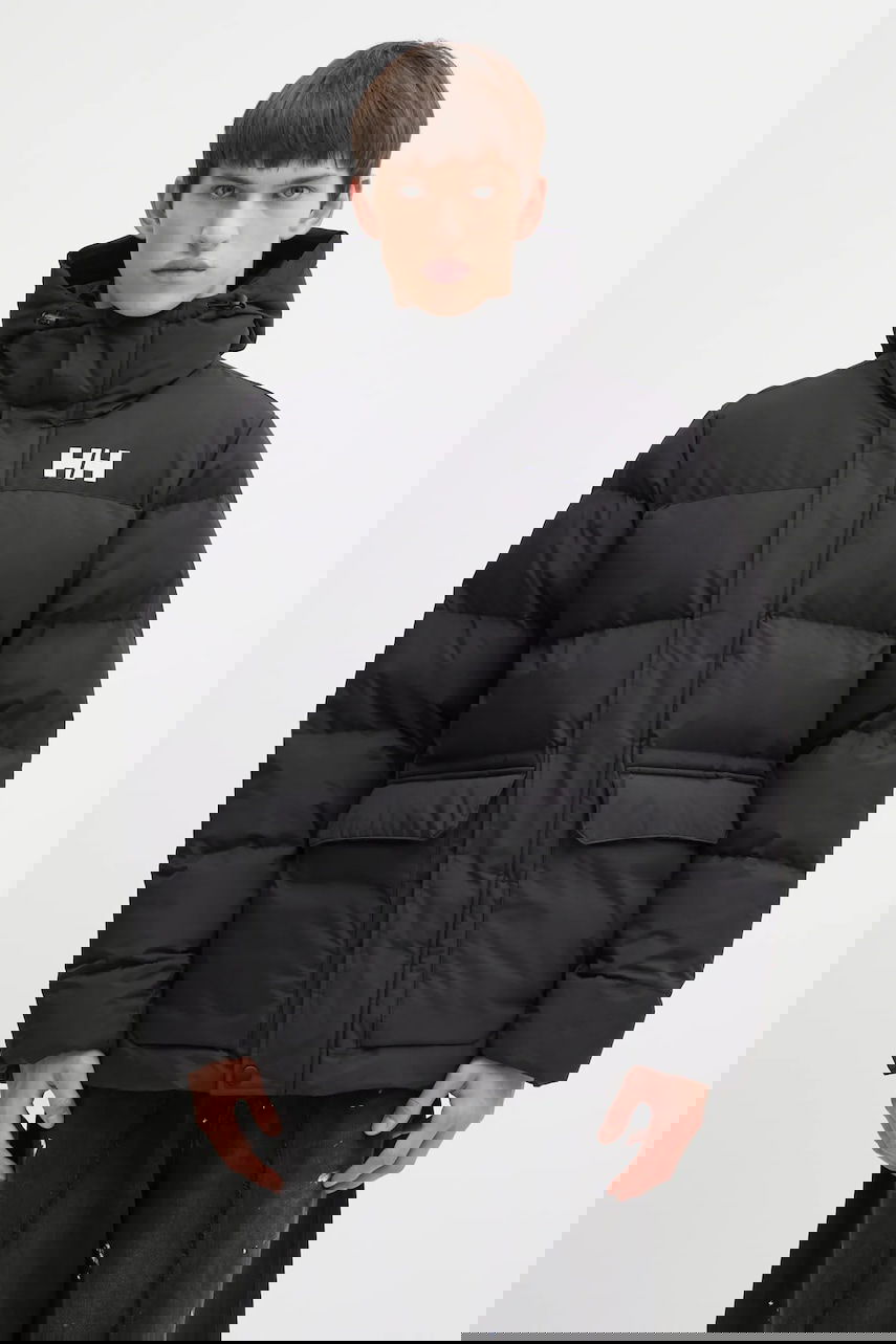 Prešívaná bunda Helly Hansen NORDIC PUFFY JACKET, oversized, winter Čierna | 54513, 0