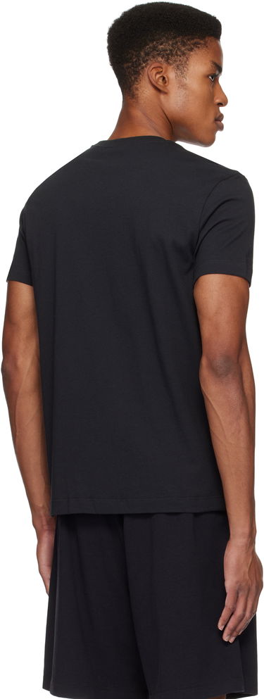 Tričko SKIMS Classic Cotton T-Shirt Čierna | TP-TSH-5701M, 2