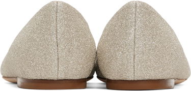Doplnky Jimmy Choo Jimmy Choo Romy Glitter Ballerina Flats Béžová | ROMY FLAT DGZ, 1