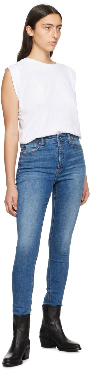 Tielko rag & bone Rag & Bone 'The Slub' Women's Tank Top Biela | WCC23FT018CH18, 3