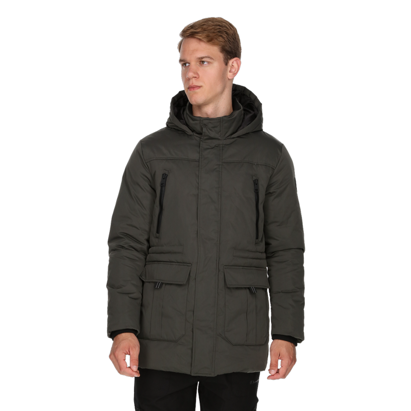 Parka Champion Insulated Hooded Parka WILLIAM Šedá | CHA233M504-61