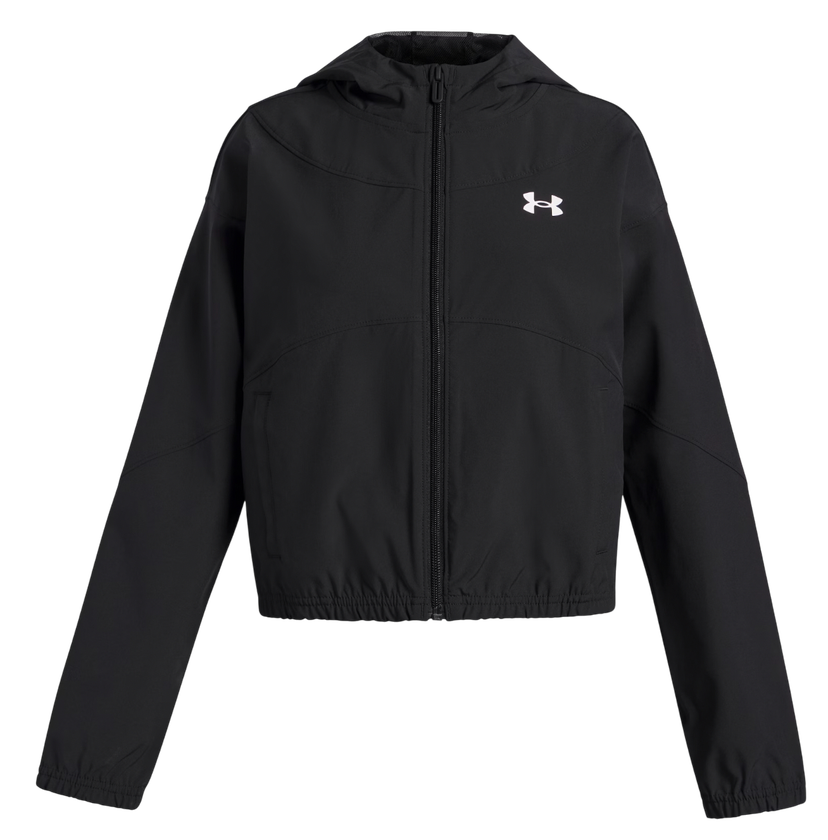 Vetrovka Under Armour Rival Hooded Woven Jacket Čierna | 6004181-004