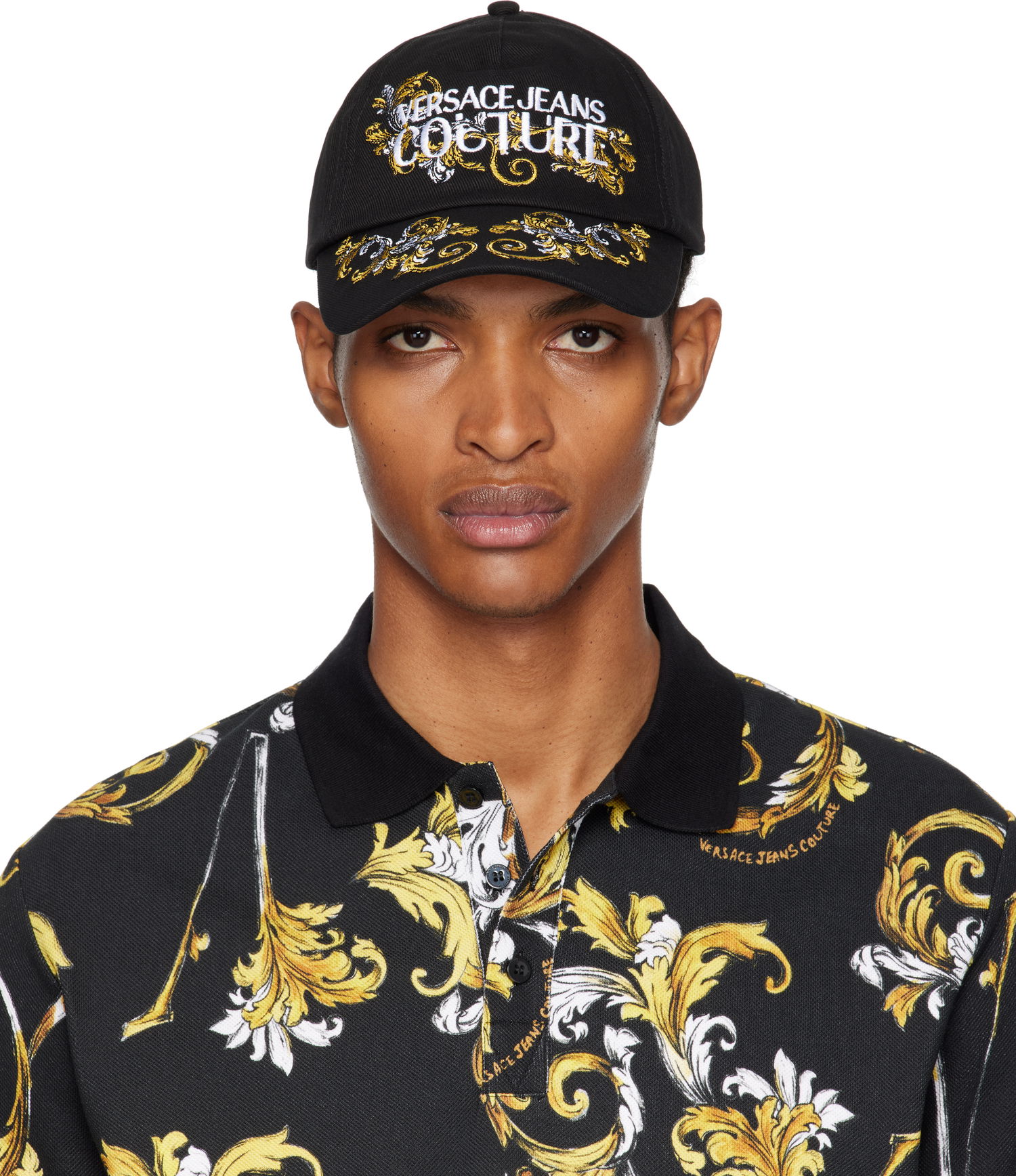 Šiltovka Versace Versace Jeans Couture Baseball Cap Čierna | E78GAZK17_EZG367, 0