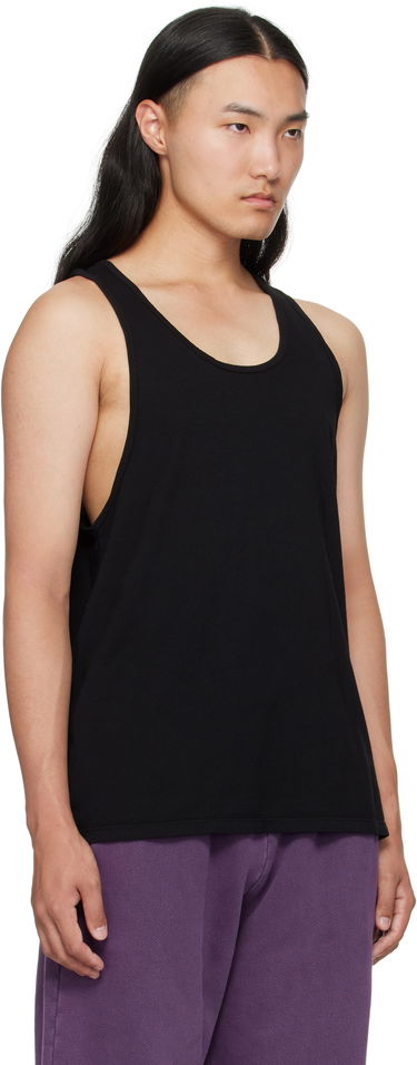 Tielko LES TIEN Les Tien Cotton Tank Top Čierna | CJ-2046, 1