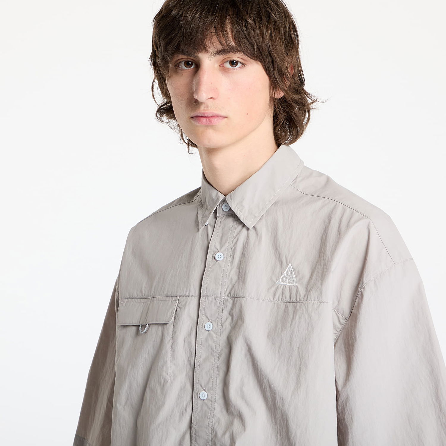 Košeľa Nike ACG ACG "Orb Weaver" UV Repel Short-Sleeve Shirt Šedá | HJ2883-009, 1