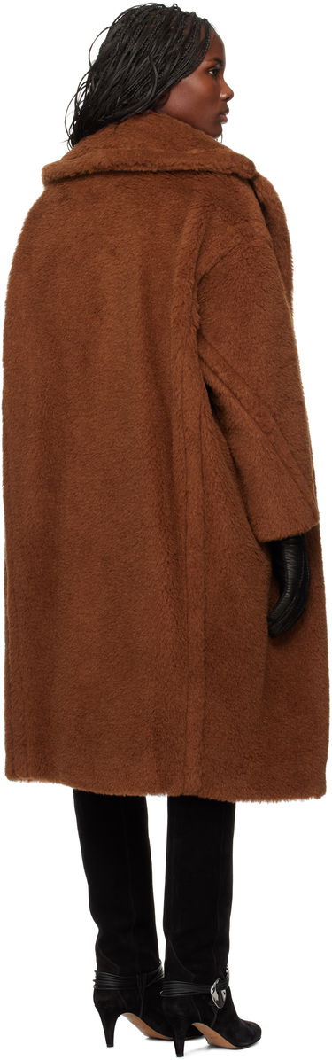 Kabáty Max Mara Max Mara Tedgirl Teddy Coat Hnedá | 2421016042600 MM10501, 2