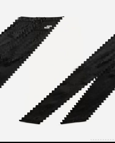 Nohavice WACKO MARIA Double Pleated Chino Trousers (Type-1) Čierna | 25FW-WMP-PT01 BLACK, 2