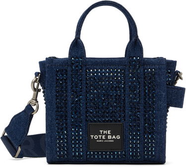 Tote bag Marc Jacobs Marc Jacobs 'The Crystal Denim Crossbody' Tote Bag Modrá | 2S5HCR019H03, 0