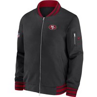 Bunda Nike NFL COACH BOMBER SAN FRANCISCO 49ERS, Čierna | 00ML-00A-73-V6U, 0