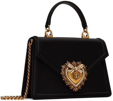 Kabelka Dolce & Gabbana Small Devotion Satin Bag Čierna | BB6711 A7630, 1