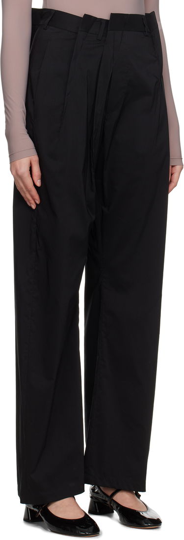 Nohavice Maison Margiela MM6 Maison Margiela Shirting Darting Trousers Čierna | S52KA0530 M35043, 1