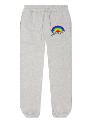 Tepláky Pleasures Good Time Sweatpants Heather Béžová | P21SU013-GREY