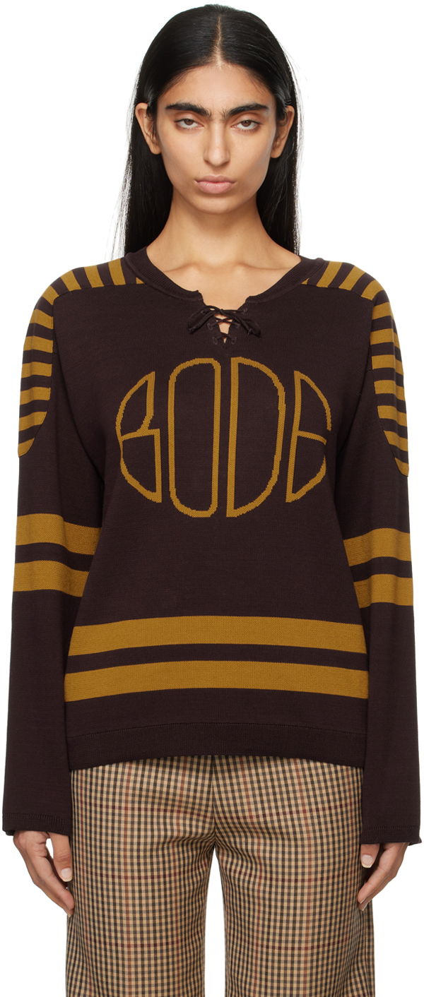 Sveter Bode Rink Sweater Hnedá | MRF24KT013, 0