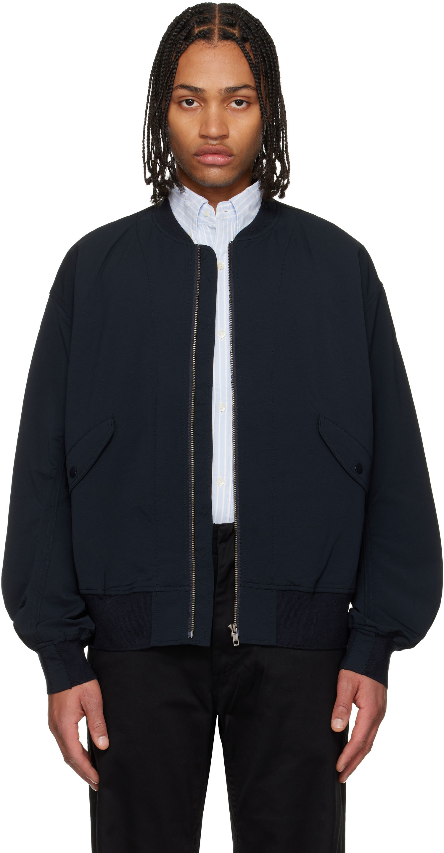 Bomber bunda NANAMICA ALPHADRY Field Bomber Jacket Navy | S25FA033U, 0