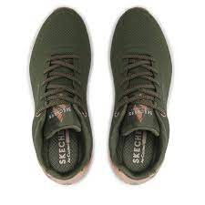 Tenisky a topánky Skechers Uno Zelené | 155196-OLV, 4
