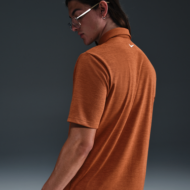 Polo tričko Nike Nike Tour Dri-FIT Golf Jacquard Polo Oranžová | FZ7475-802, 3