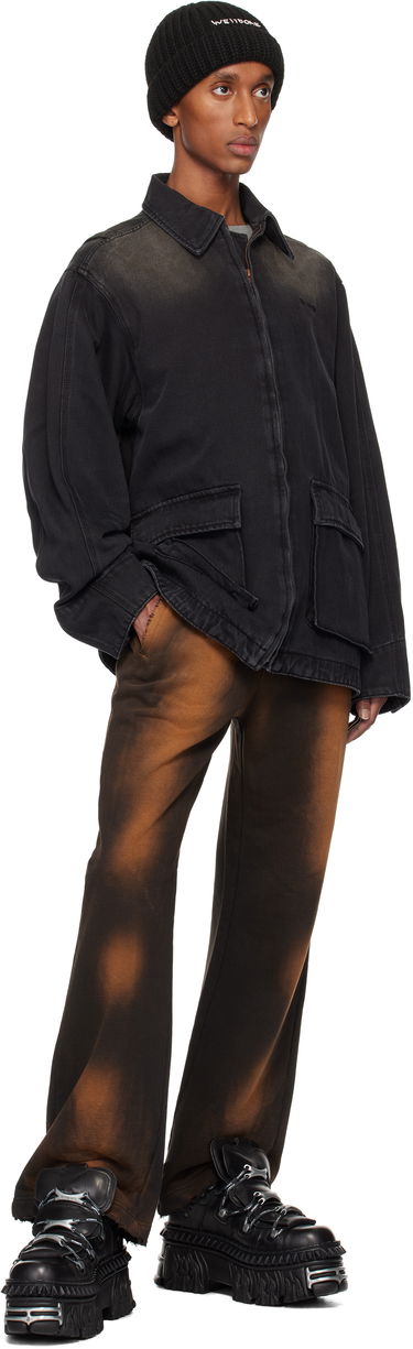 Kulicha We11done We11done Classic Washed Denim Jacket Čierna | WD-DJ3-24-334-U-BK, 3