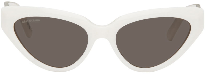Slnečné okuliare Balenciaga Cat-Eye Biela | BB0270S, 0