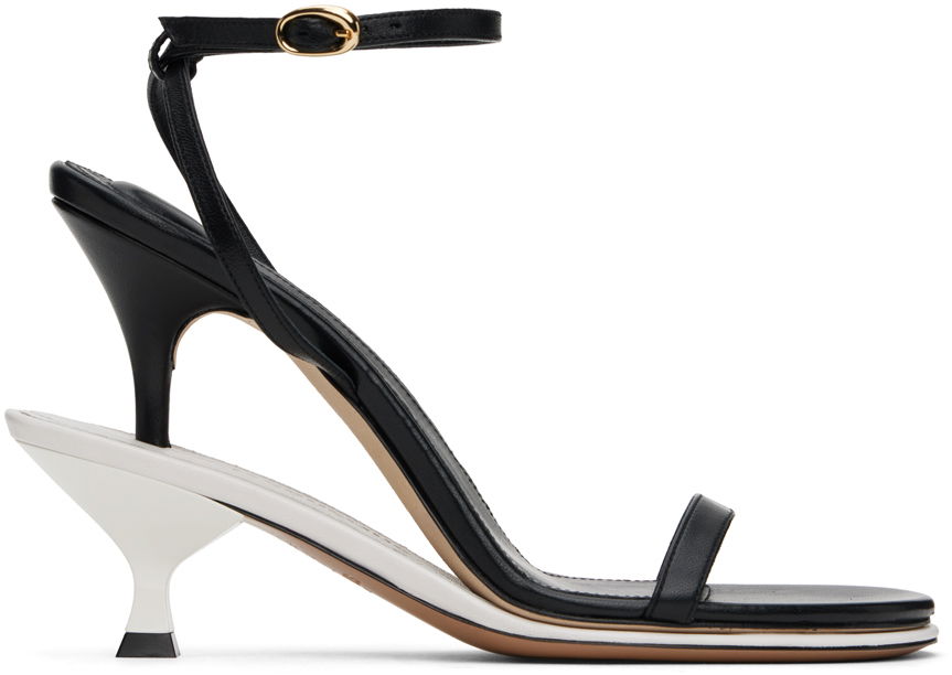 Tenisky a topánky Jacquemus Jacquemus Les Sculptures 'Les doubles sandales' Heeled Sandals Čierna | 24E241FO141-4303, 0