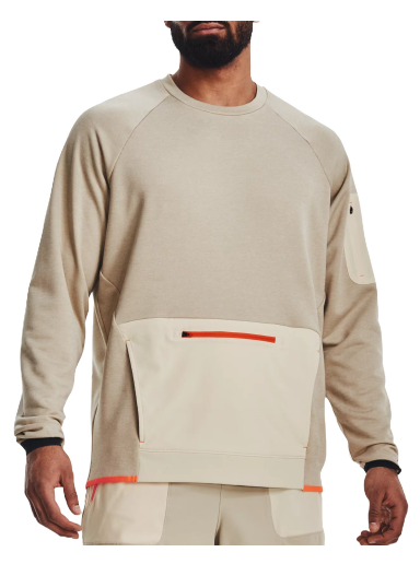 Mikina Under Armour Terrain Terry Crew Béžová | 1370509-279