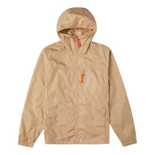 Vetrovka Converse Converse Retro Casual Hooded Jacket Béžová | 10023165-A02