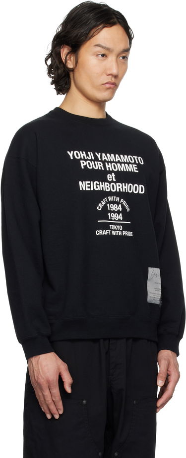 Sveter Yohji Yamamoto Yohji Yamamoto x Neighborhood Edition Long Sleeve Sweatshirt Šedá | HP-T88-995, 4