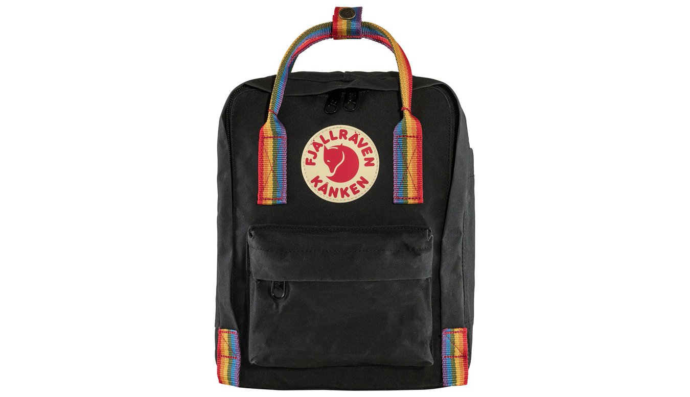 FJÄLLRÄVEN Kånken Rainbow Mini Backpack