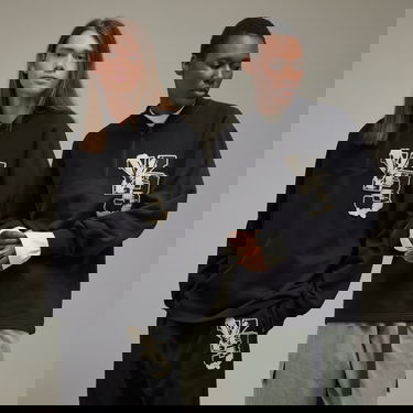 Mikina Y-3 Graphic Logo French Terry Crew Čierna | IQ2130, 1