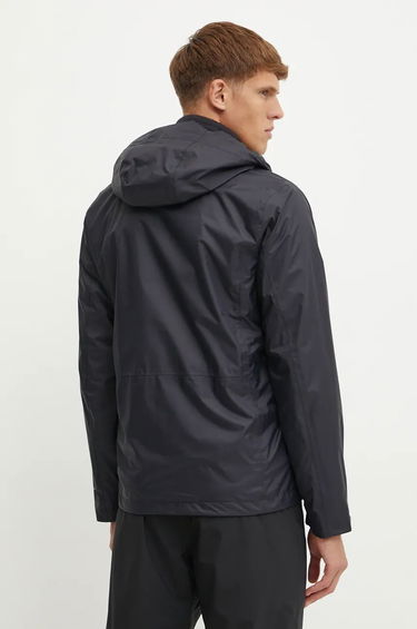 Vetrovka Columbia Pouring Adventure Men's Waterproof Jacket Čierna | 2117171, 2