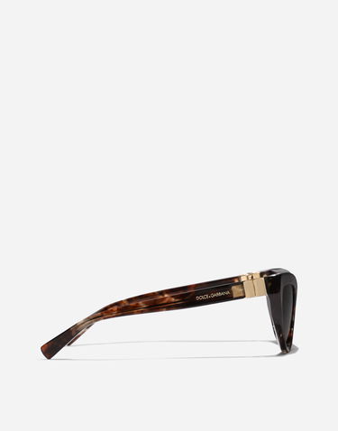 Slnečné okuliare Dolce & Gabbana Dolce & Gabbana Dg Hinge Cat-Eye Sunglasses Hnedá | VG4497VP2749V000, 3