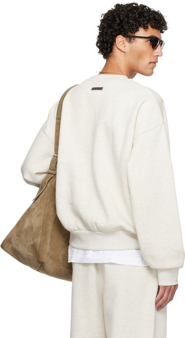 Mikina Fear of God ESSENTIALS Embossed Classic Crewneck Sweatshirt Béžová | 192HO256552F, 2