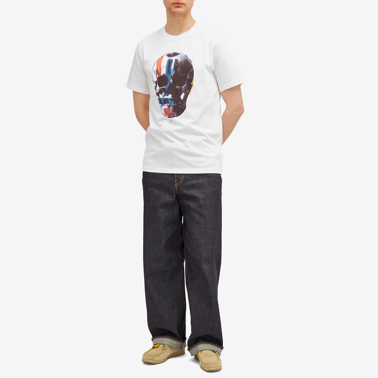 Paul Smith Skull Print T-Shirt, Size Small