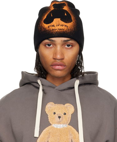 Kulicha Palm Angels Spray Bear Beanie Čierna | PMLC036F25KNI0021066, 0