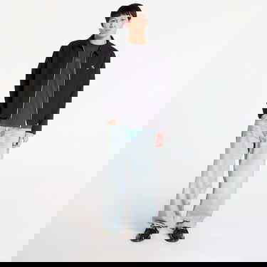 Bunda Filling Pieces Coach Jacket Twill Wool Čierna | 422560500247 Black, 4