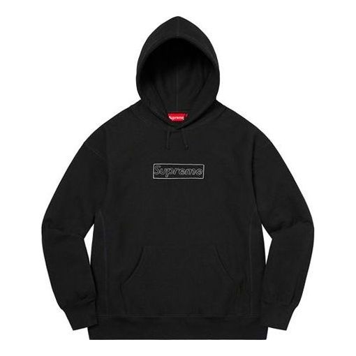 Mikina Supreme KAWS Chalk Logo Sweatshirt Čierna | SUP-SS21-401, 0