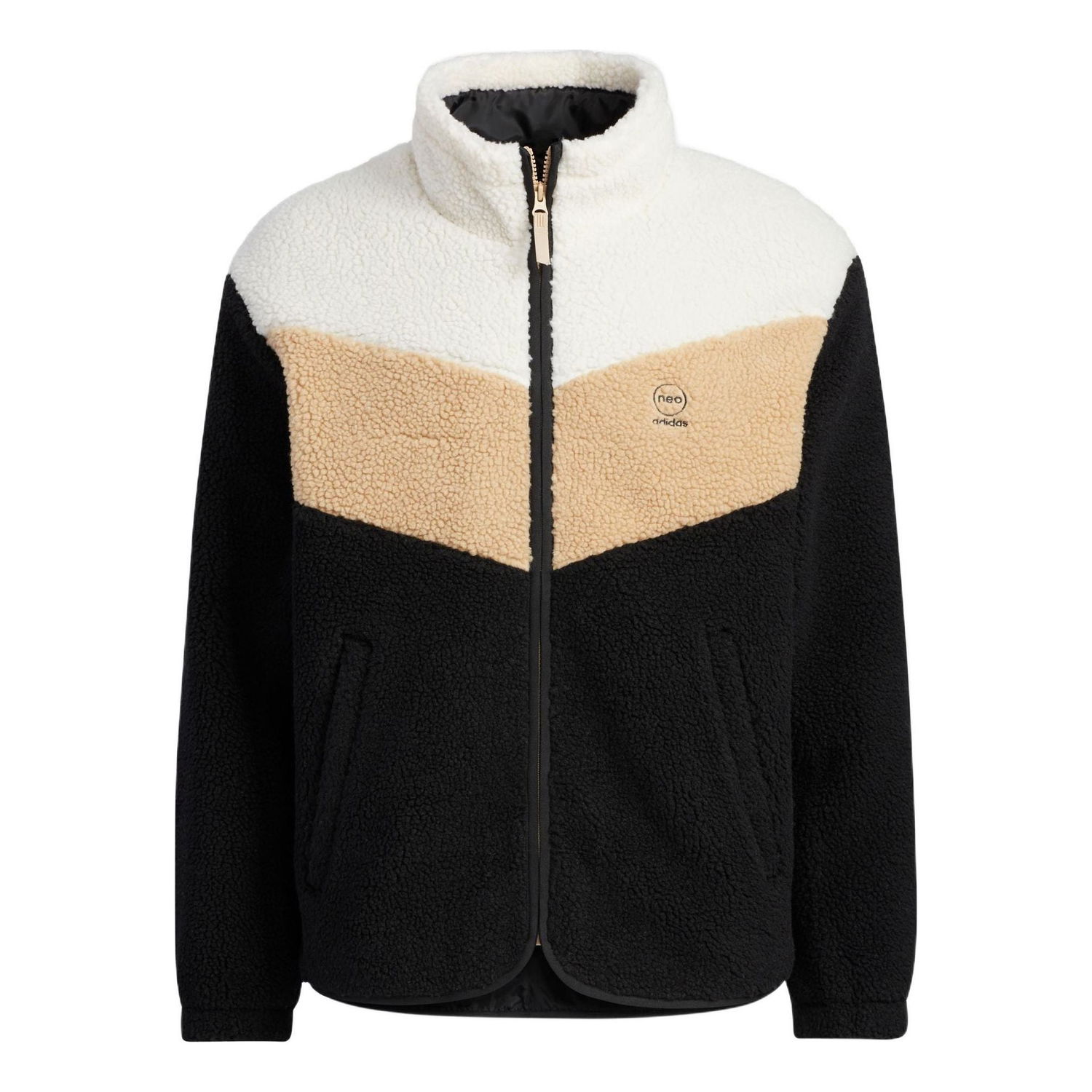 Bunda adidas Originals Neo Sherpa Fleece Jacket Rôznofarebný | HY9650, 0