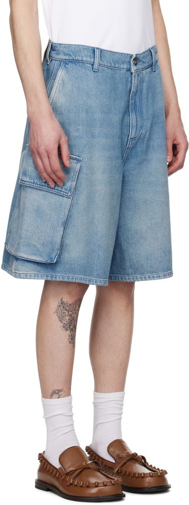 Šortky JW Anderson JW Anderson Cargo Denim Shorts Modrá | DT0108-PG1735, 4