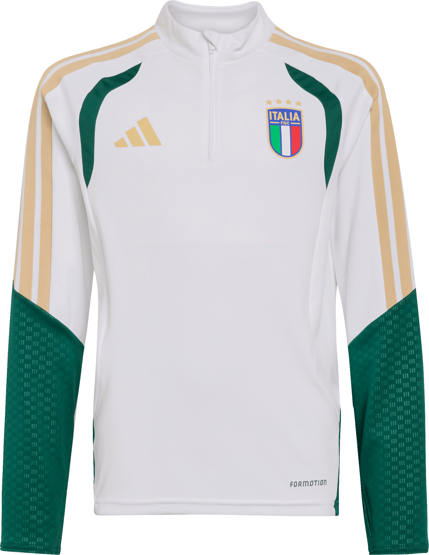 Mikina adidas Performance Italy 26 Tiro Formotion Long Sleeve 1/4 Zip Training Top Rôznofarebný | JZ9391, 1